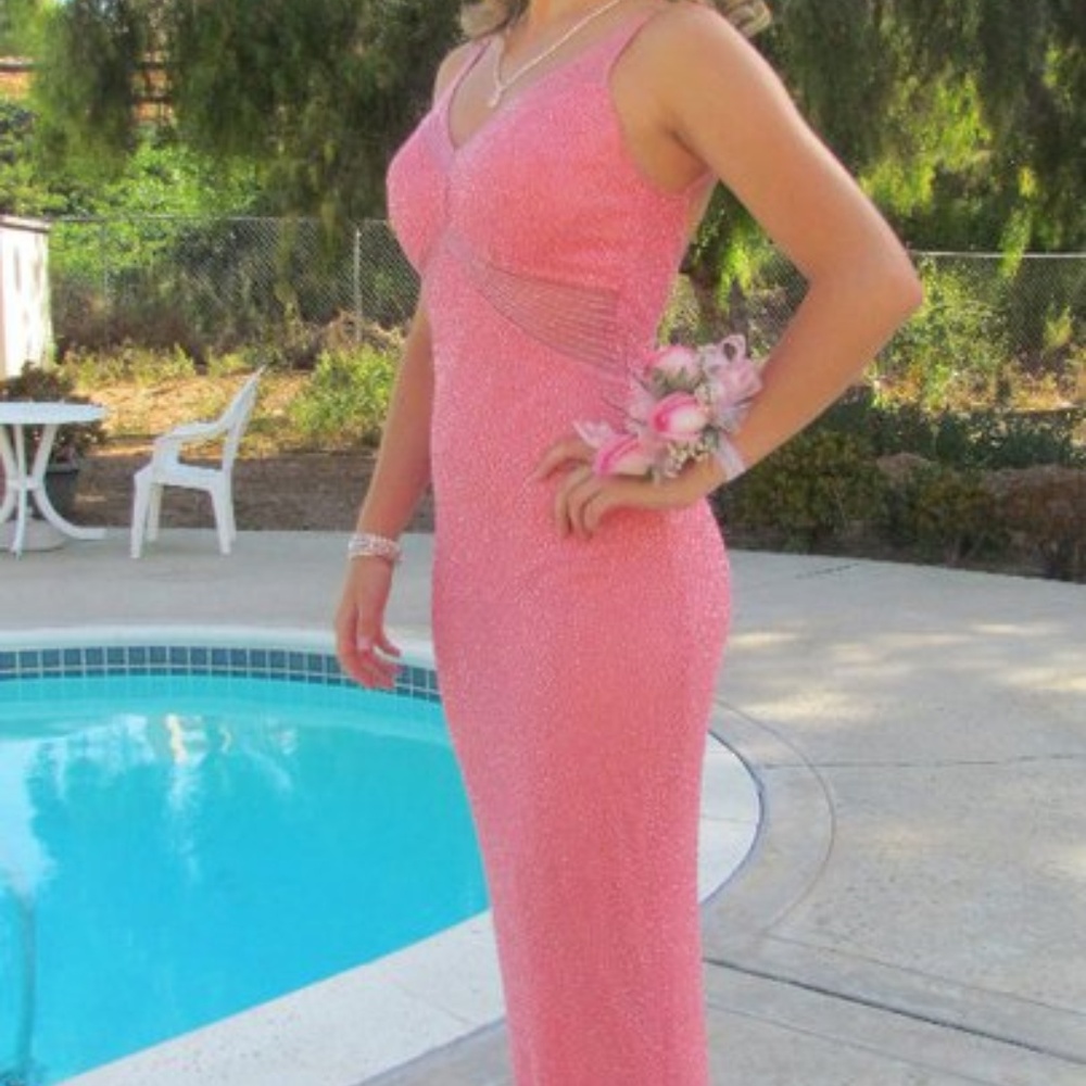 GORGEOUS Pink Prom Pageant Dress